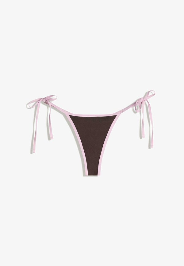 Bershka Bikini bottoms - dark brown