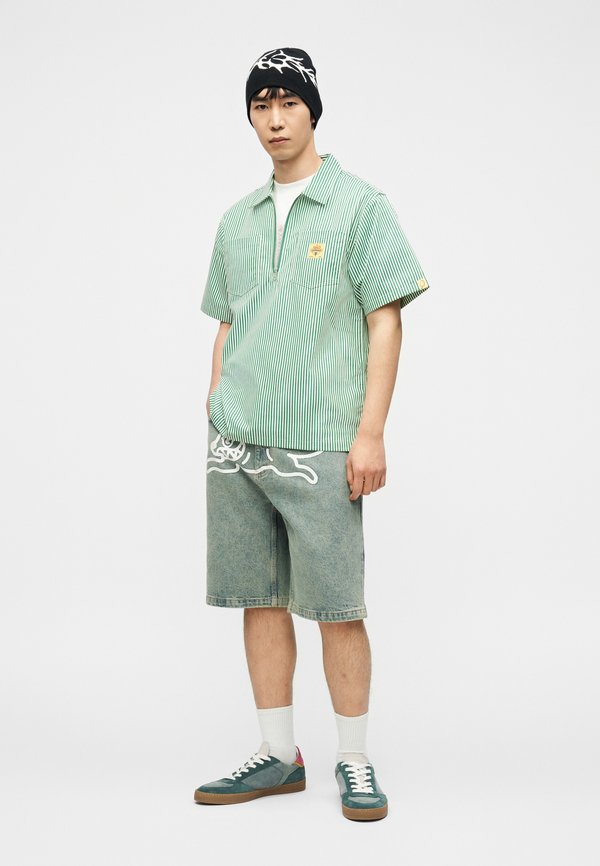 Icecream SERVICES QUARTER ZIP WORK SHIRT