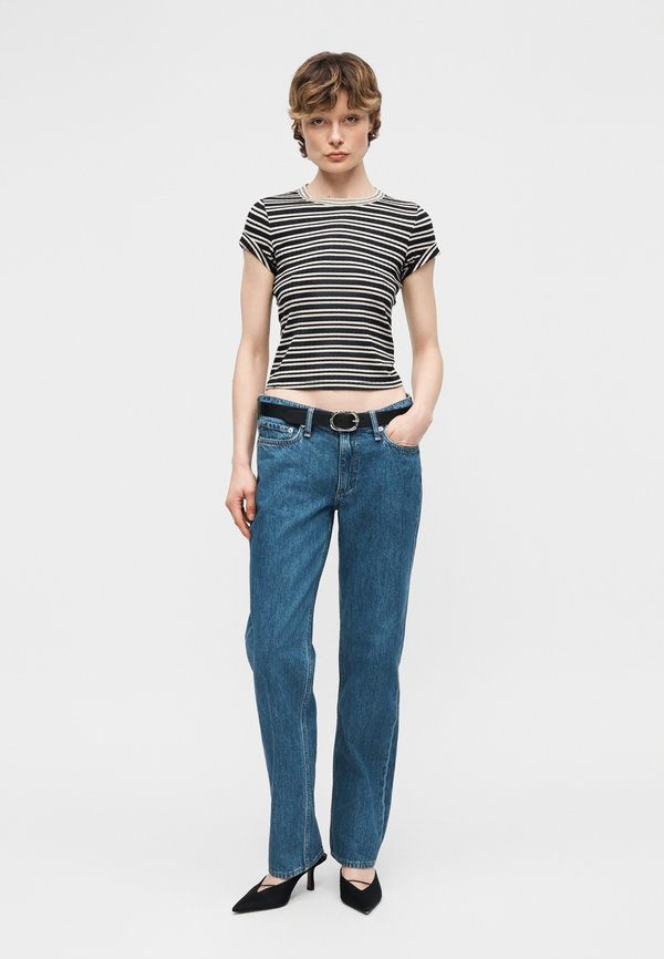 rag & bone LUCA STRIPE CONTRAST TEE