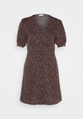 JDY JDYNICOLE TIE SLEEVE SHORT DRESS