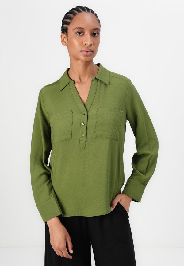 TOM TAILOR BLOUSE STRUCTURED SOLID