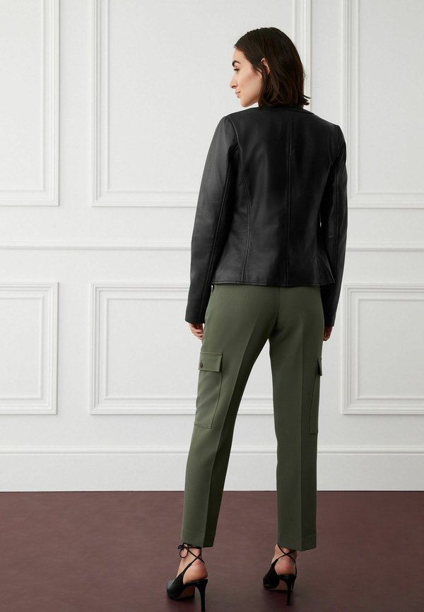Next TAILORED UTILITY TAPER TROUSERS