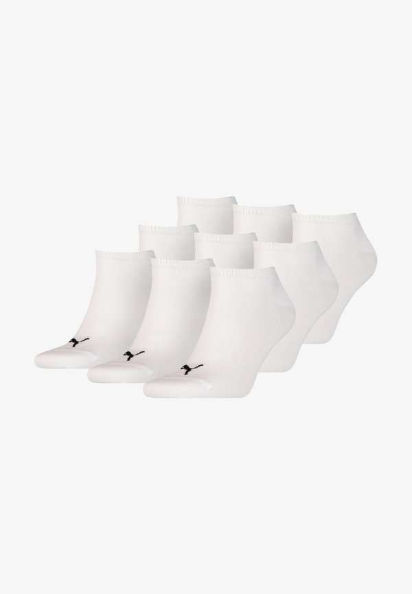 Puma 9 PACK - Sneaker socks - white