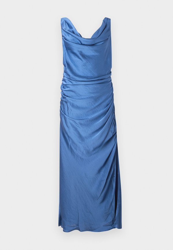 Abercrombie & Fitch Cowl Neck Draped Maxi Dress
