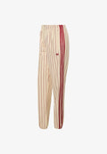 adidas Originals ADIDAS ORIGINALS PINSTRIPE FIREBIRD TRACK PANT - Tracksuit bottoms - warm vanilla/team victory red