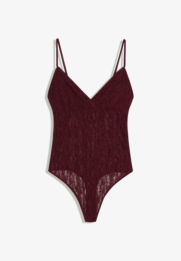 Bershka Body - dark red