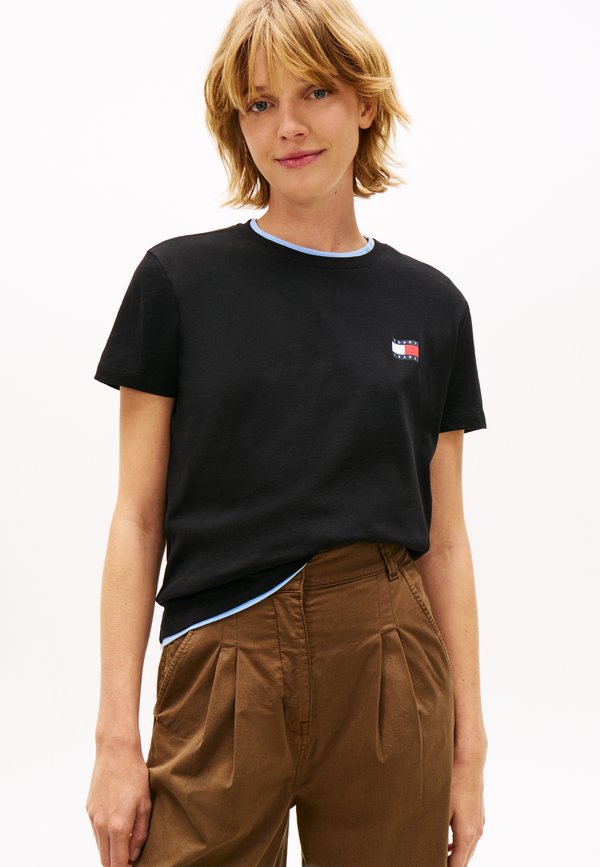 Tommy Jeans WAVY FLAG BACK LOGO JERSEY T-SHIRT