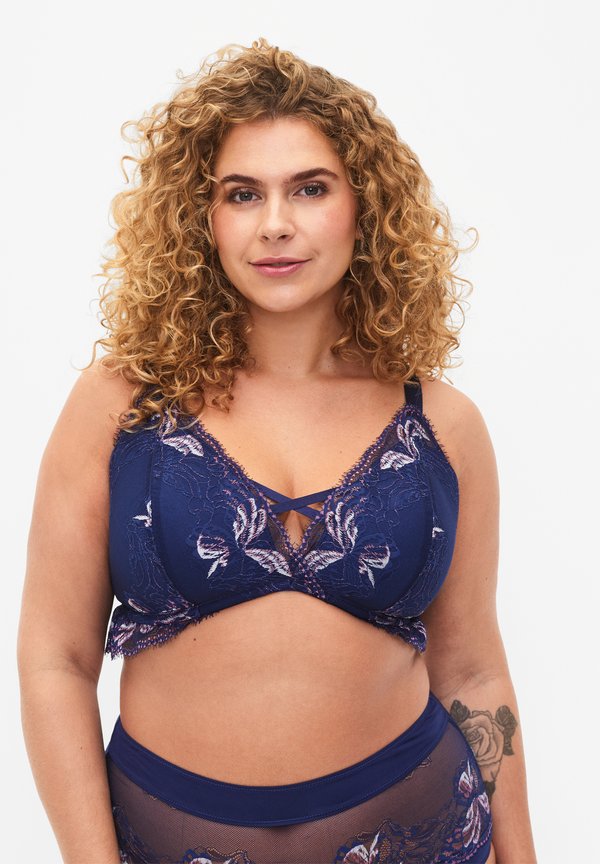 Devoted By Zizzi WITH STRING DETAIL AND PADDING