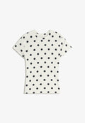 Bershka Basic T-shirt - mottled black