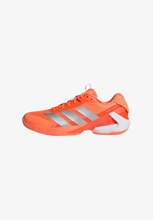 adidas Performance ADIZERO UBERSONIC 5 - Multicourt tennis shoes - lucid orange/silver metallic/core black