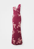 WAL G. WEDDING GIGI ONE SHOULDER MAXI