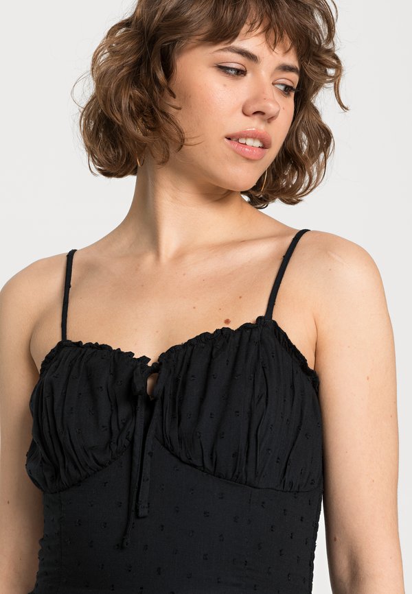 Hollister Co. BARE RUCHED BUST DRESS