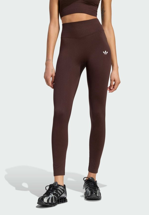 adidas Originals ADIDAS ORIGINALS ESSENTIALS SEAMLESS TIGHTS - Leggings - Trousers - aurora coffee