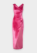 WAL G. HAILY RUFFLE MAXI