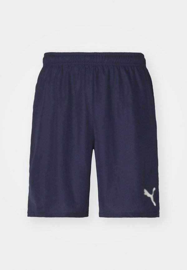 Puma TEAMGOAL SHORTS - Sports shorts - navy/white