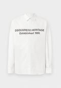 Dsquared2 PRINTED HERITAGE LOGO SHIRT
