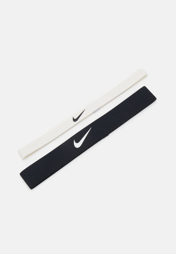 Nike Performance FLEX HEADBAND 2 PACK - Other accessories - black/white