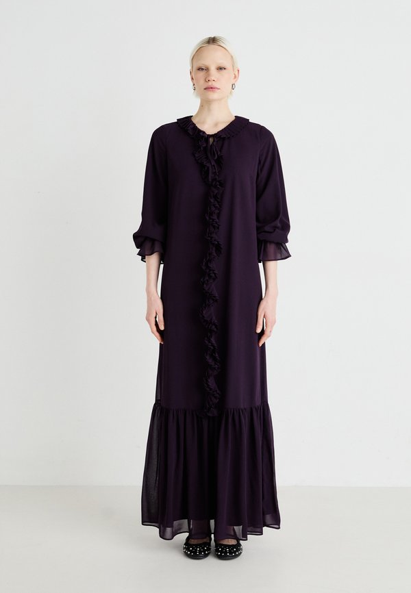VILA VIMODESTY V NECK FRILL DRESS