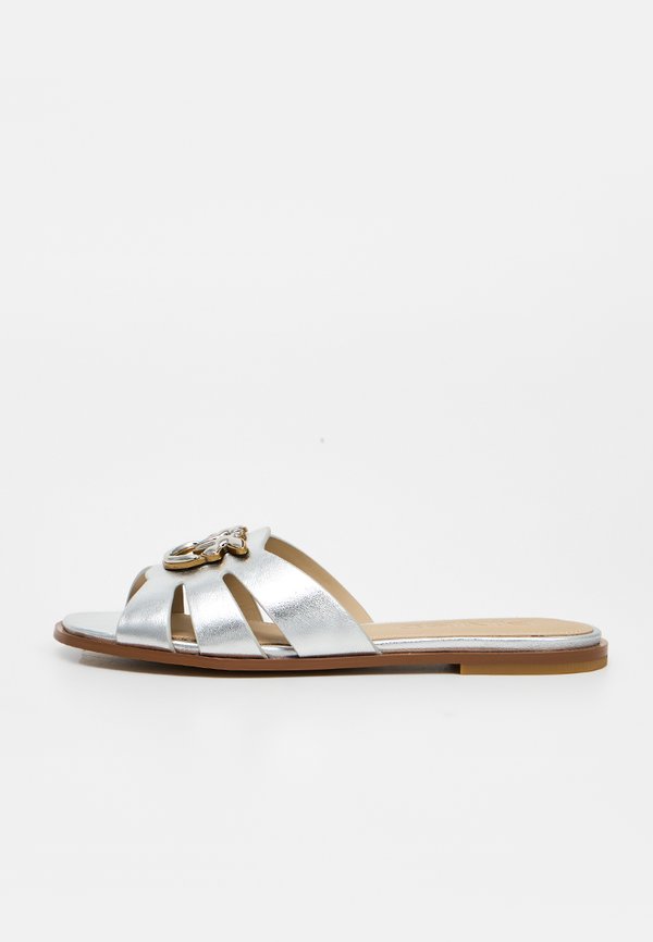 Pinko MILLY 04 - SLIPPER LAMINATED NAPPA SILVER