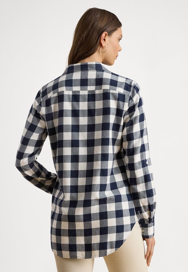 Lauren Ralph Lauren RELAXED FIT CHECK COTTON SHIRT