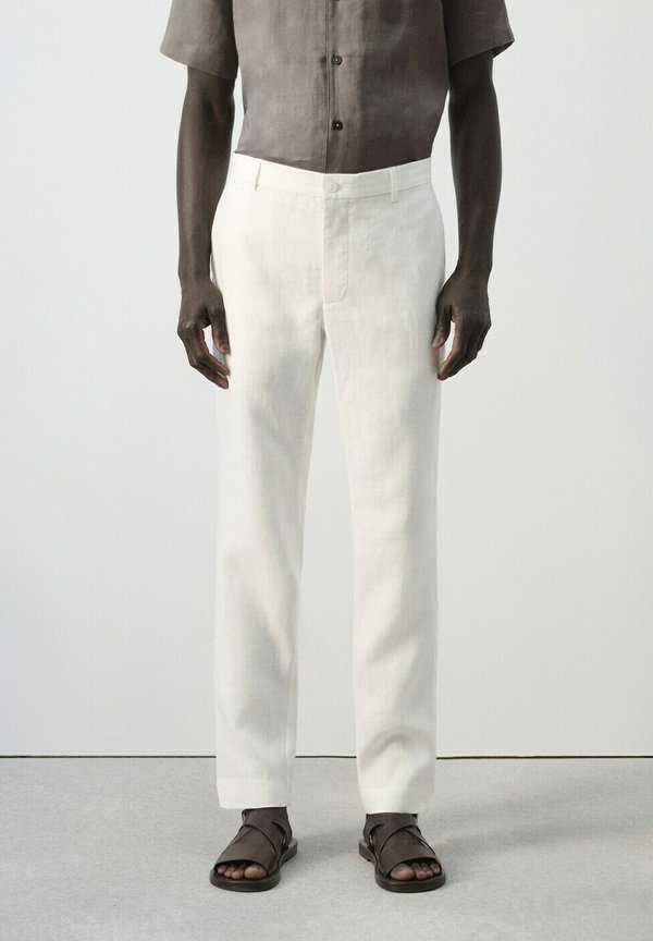 Mango ADULT - Trousers - off-white