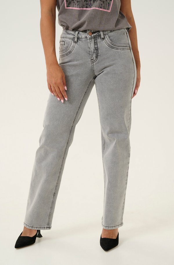 Cream CRLONE STRAIGHT LEG COCO FIT