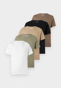 Jack & Jones JJEORGANIC BASIC TEE O NECK 5 PACK
