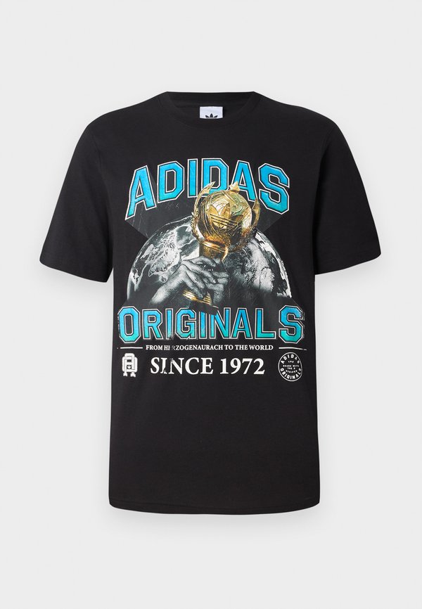 adidas Originals GRAPHIC UNISEX - Print T-shirt - black
