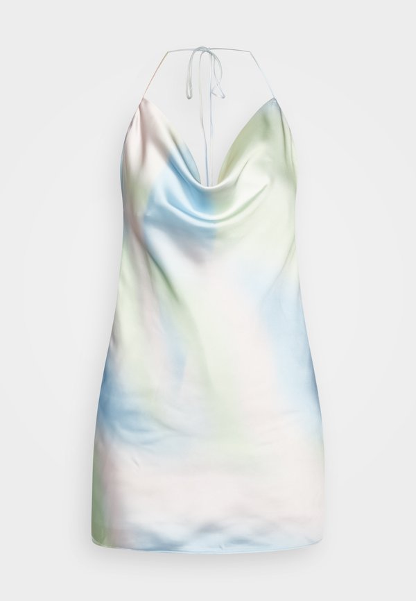 NA-KD MOA MATTSSON WATERFALL DETAIL MINI DRESS