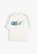 Bershka RACING - SHIRT - Shirt - white