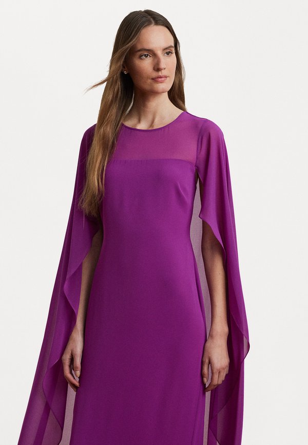Lauren Ralph Lauren CAPE GEORGETTE GOWN
