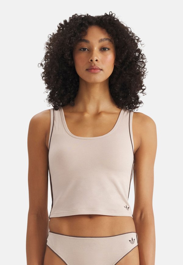 adidas Originals CROP - Undershirt - stone