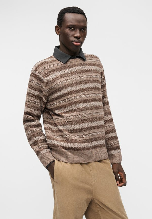 Brixton MIDNIGHT CREW SWEATER