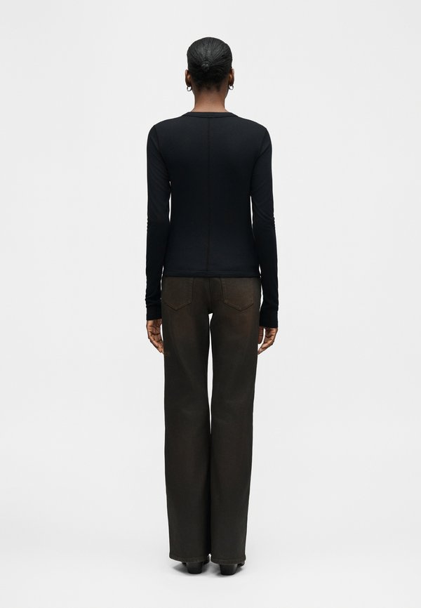 RE/DONE LONG SLEEVE RIBBED HENLEY