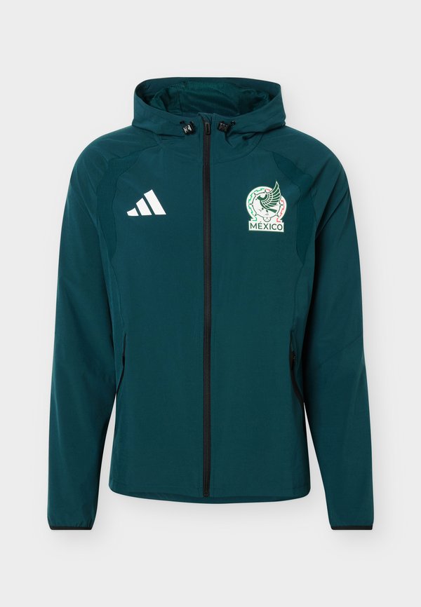 adidas Performance MEXICO TIRO TRAVEL FULL ZIP - National team wear - aurora ivy