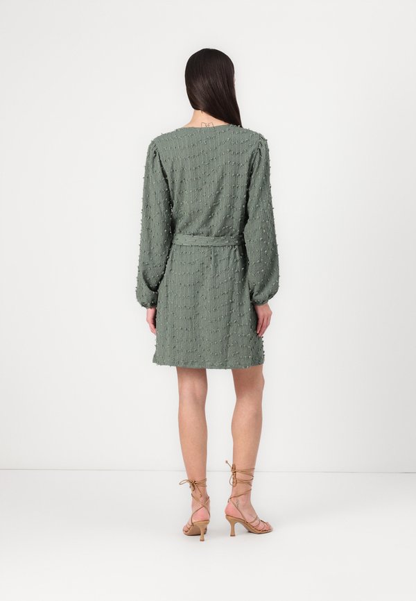 VILA VIEVALINE O NECK SHORT DRESS