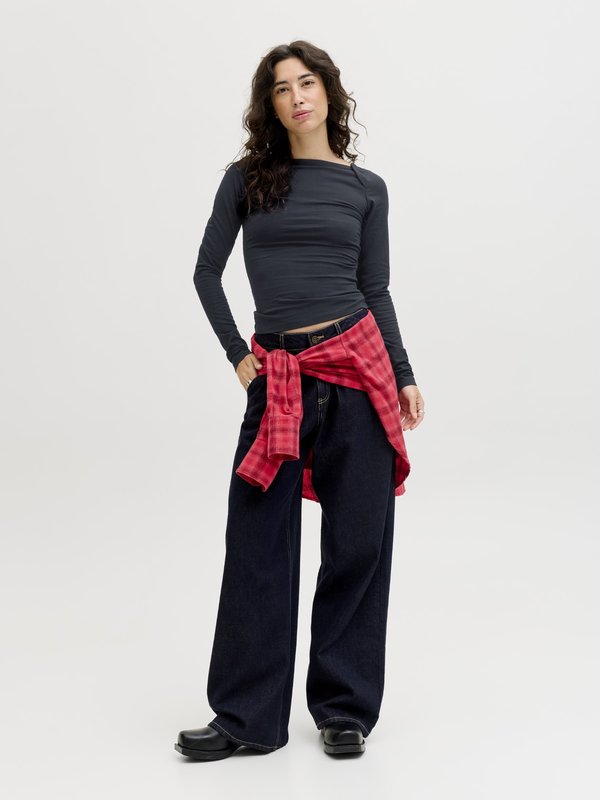 JJXX JXGIGI SQUARE NECK TEE