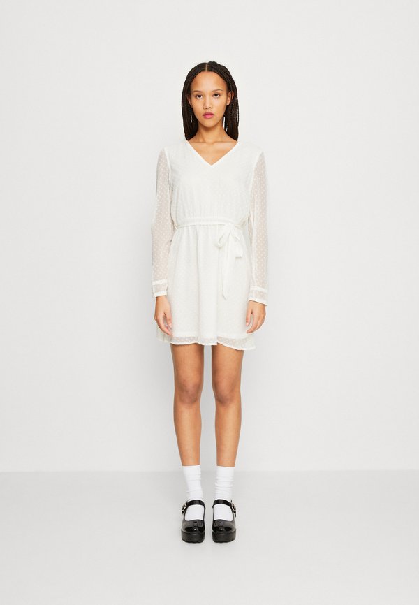ONLY ONLLOTTE V NECK MINI DRESS
