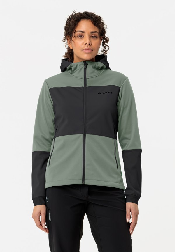 Vaude VAUDE JACKEN WOMEN'S QIMSA HOODED SOFTSHELL JACKET