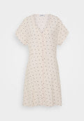 NA-KD BUTTON FRONT DRESS