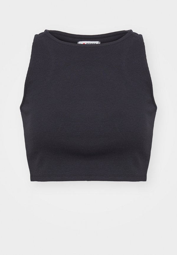 Denim Project RACERBACK CROP
