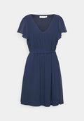 VILA VIMICADA V NECK SHORT DRESS