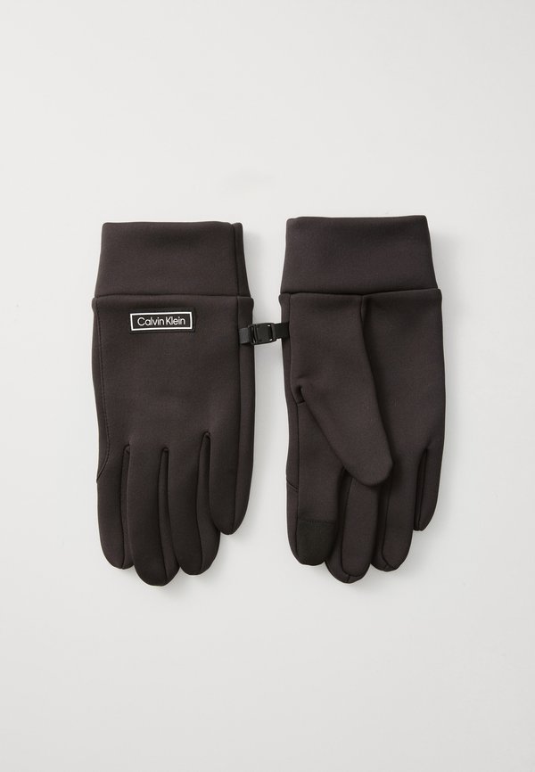 Calvin Klein TECHNICAL GLOVES - Gloves - black