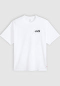 Levi's® VINTAGE FIT GRAPHIC TEE - Print T-shirt - outter space white plus