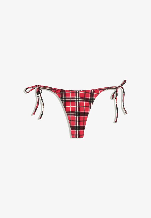 Bershka BIKINI BOTTOMS - Bikini bottoms - red