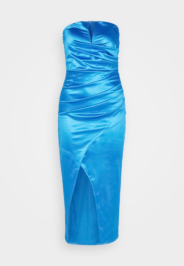 WAL G. PARTY BEN V NECK MIDI