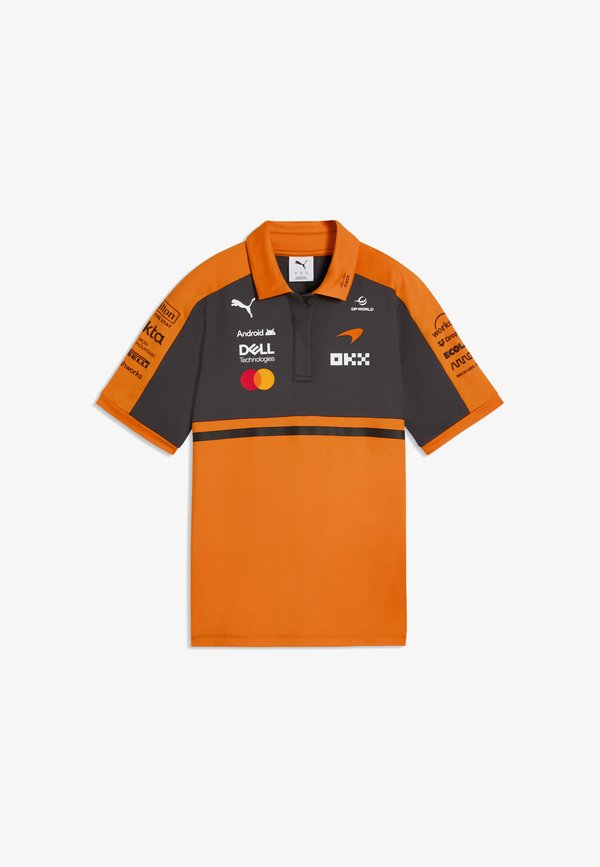 Puma PUMA X MCLAREN RACING REPLICA POLOSHIRT - Polo shirt - papaya