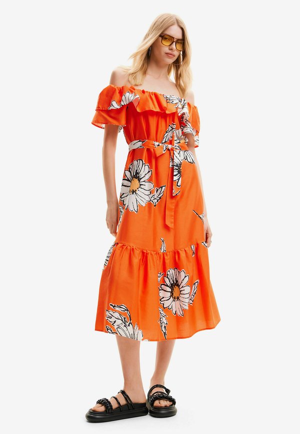 Desigual DAISY RUFFLE MIDI