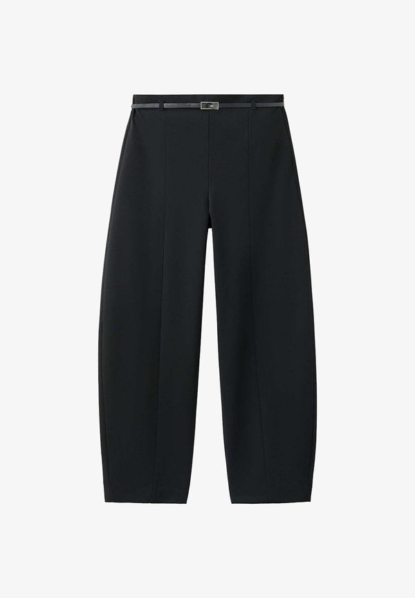 Mango ADULT - Trousers - black