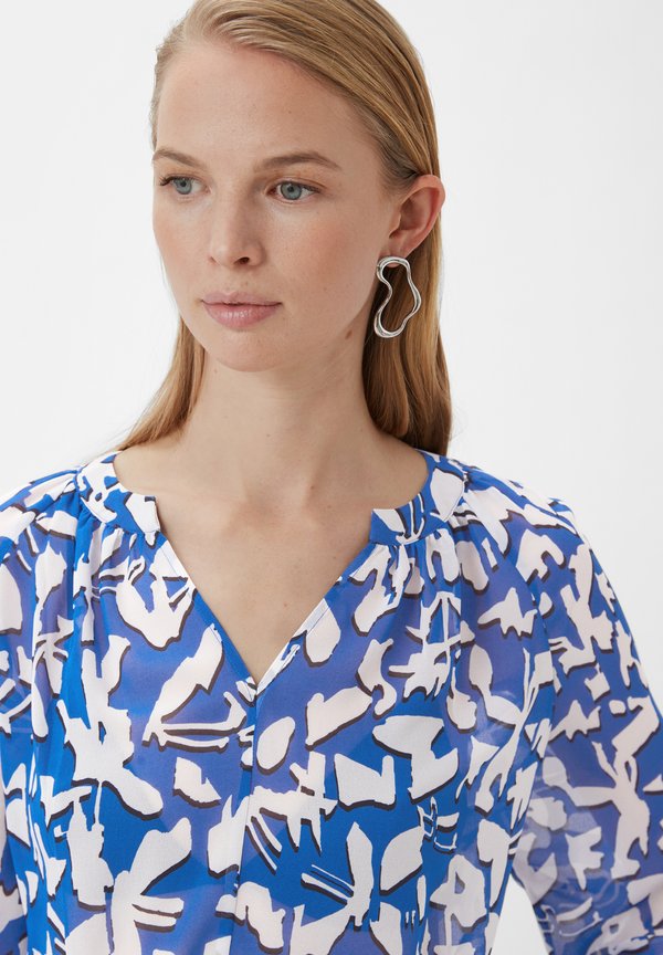 comma BLUSE AUS CHIFFON